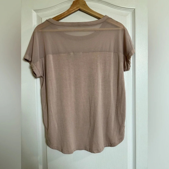 TAHARI Mesh  Top T-Shirt - Picture 4 of 4